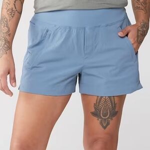 Athleta Trekkie North Shorts Blue NWT
